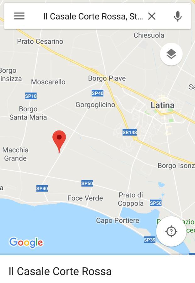 Il Casale Corte Rossa Latina Zewnętrze zdjęcie